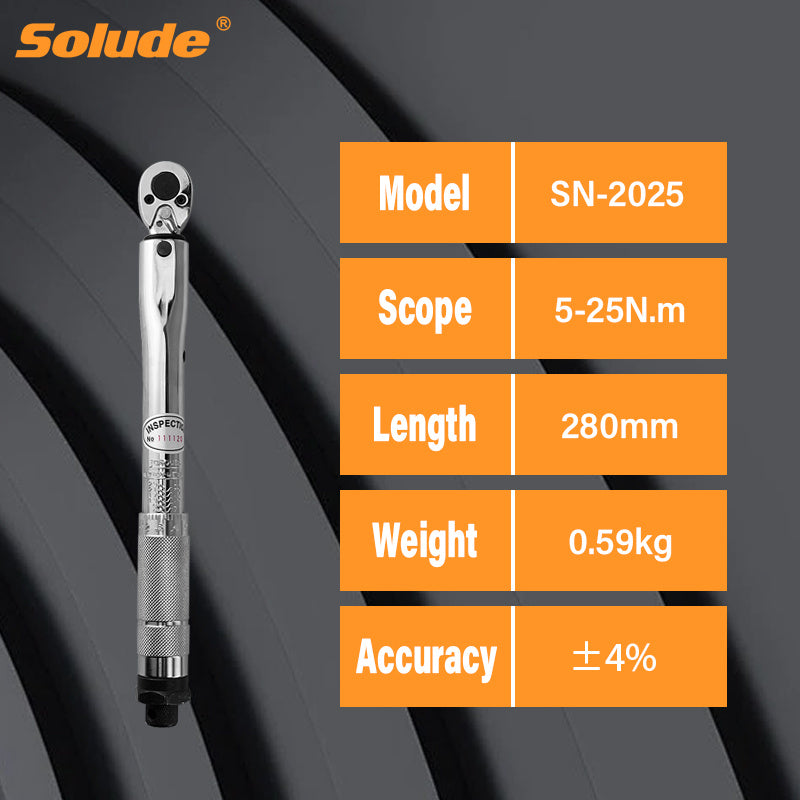 Medium To High Torque Wrench