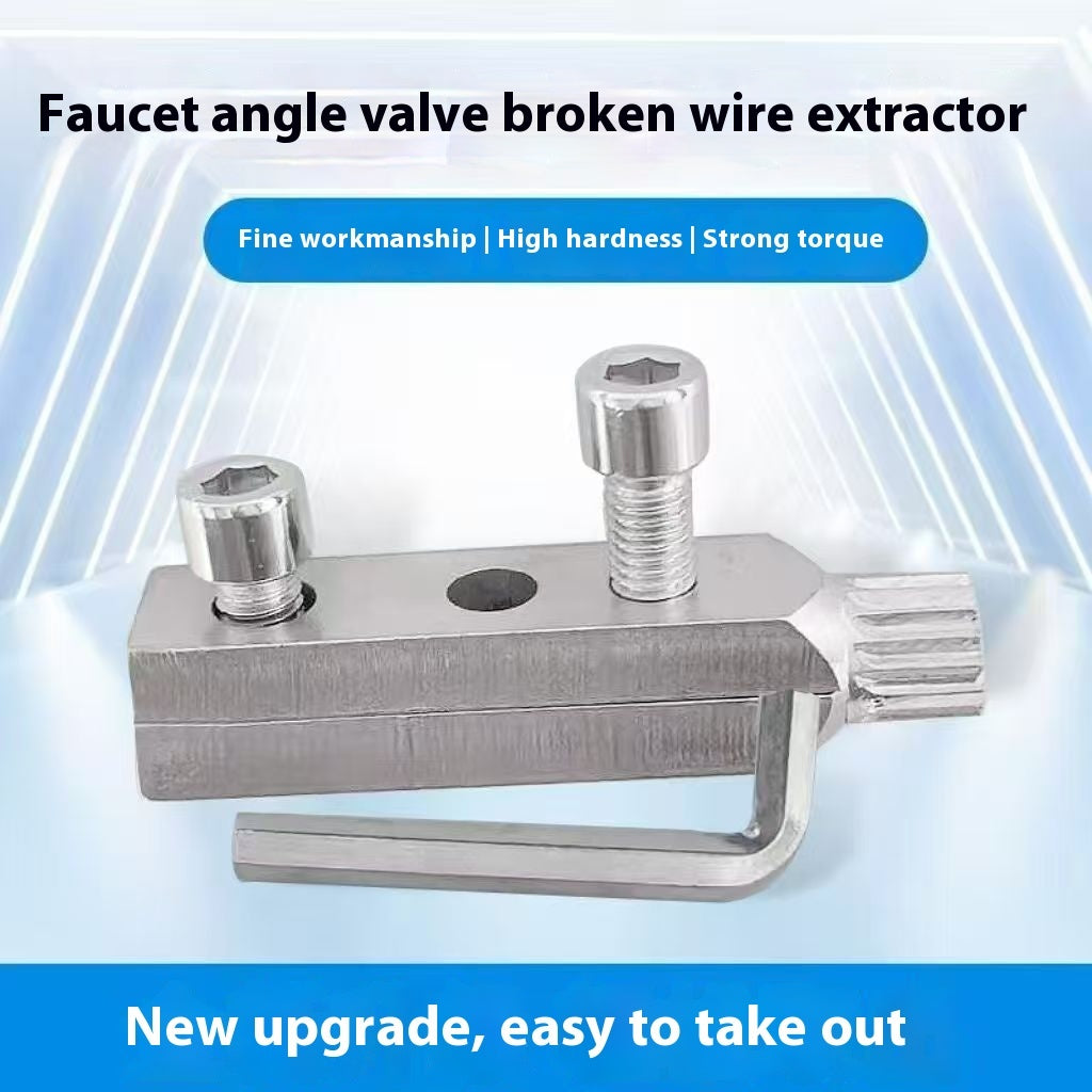 New Faucet Angle Valve Broken Wire Extractor