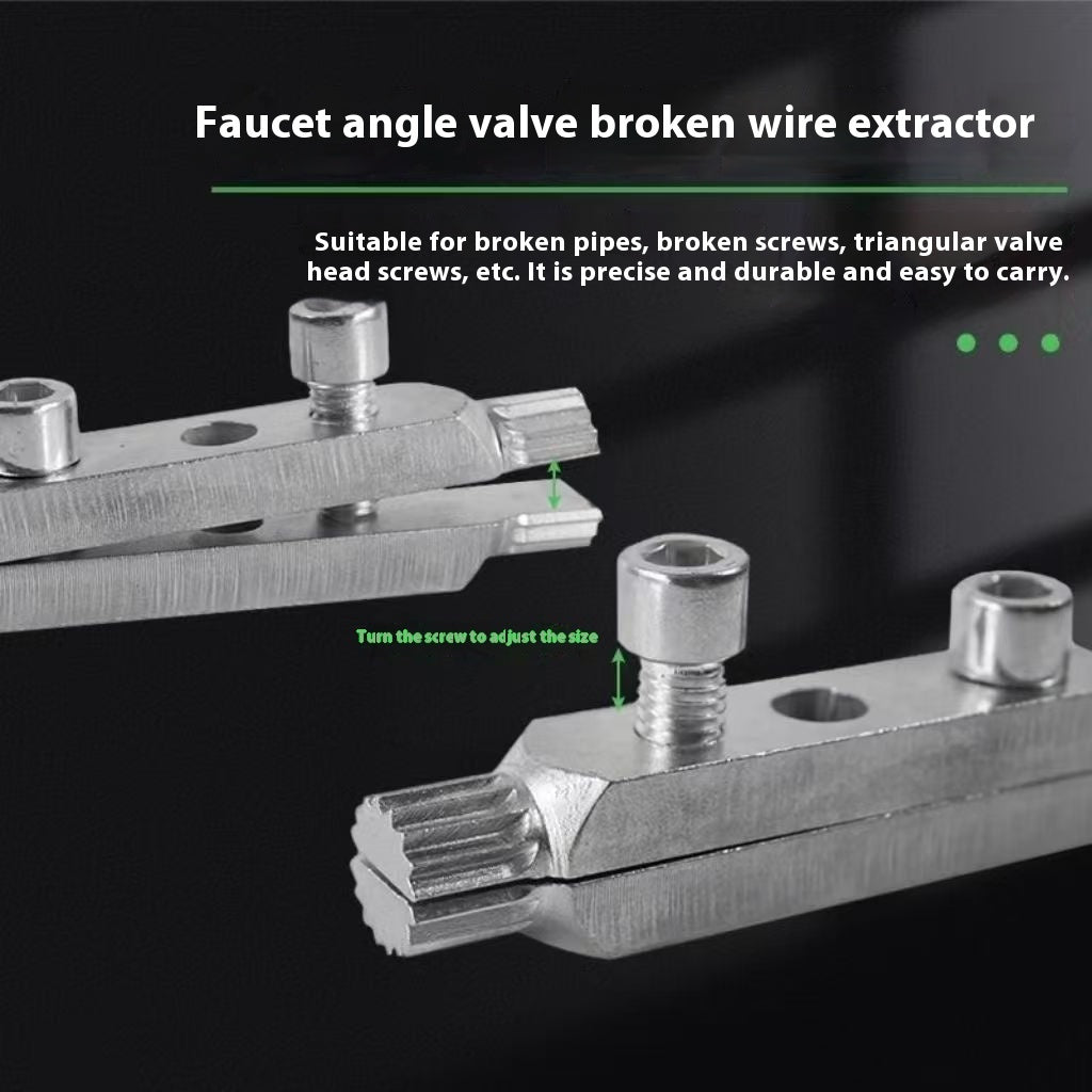 New Faucet Angle Valve Broken Wire Extractor