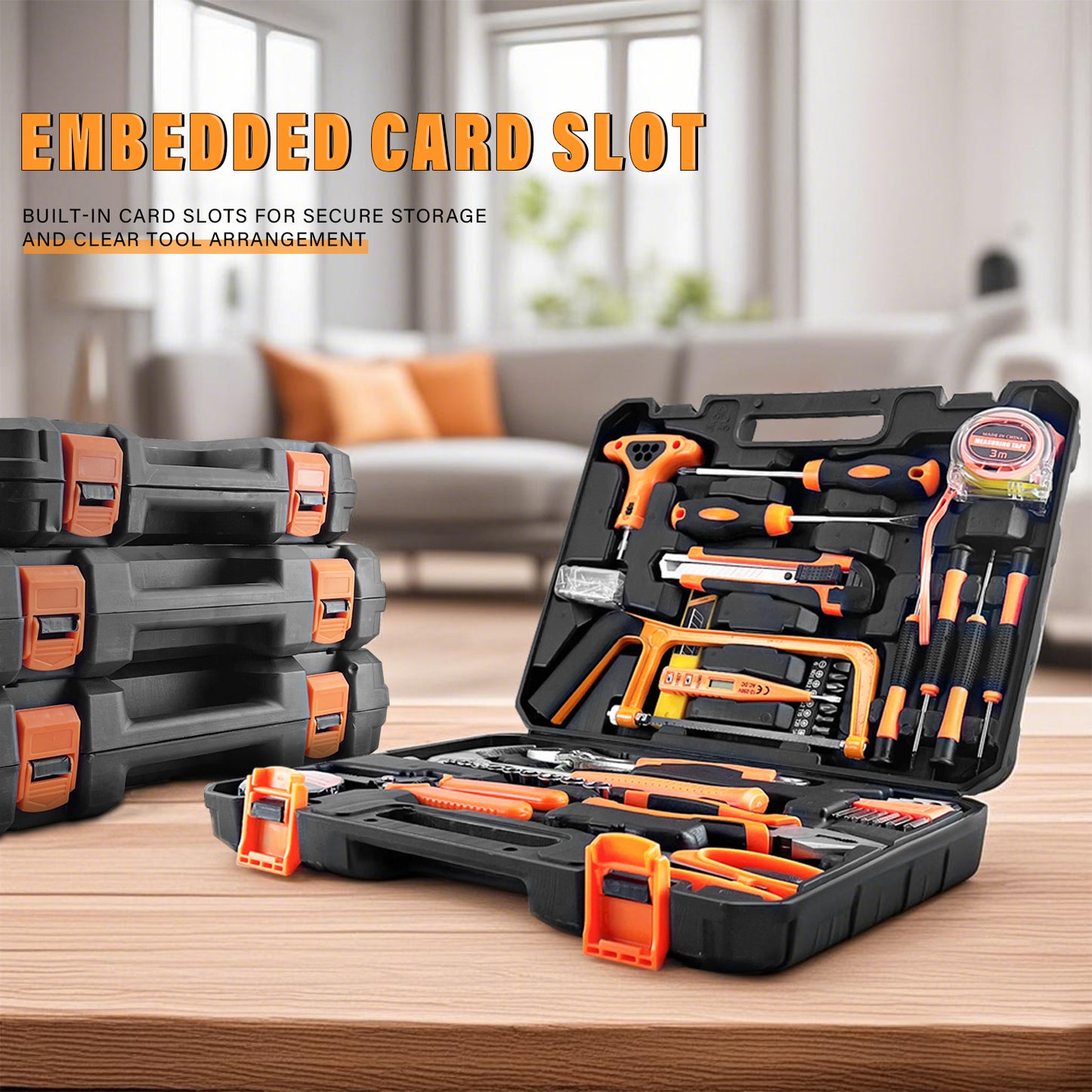 95 Piece Toolbox, Model SLD-0122GJX