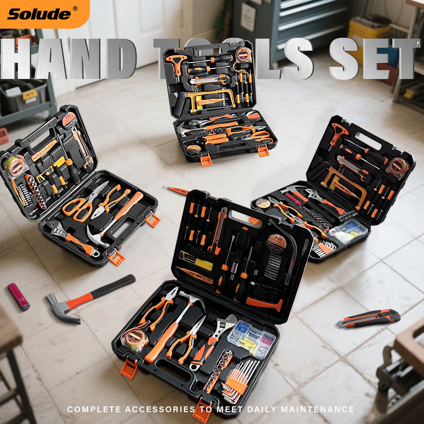 95 Piece Toolbox, Model SLD-0122GJX