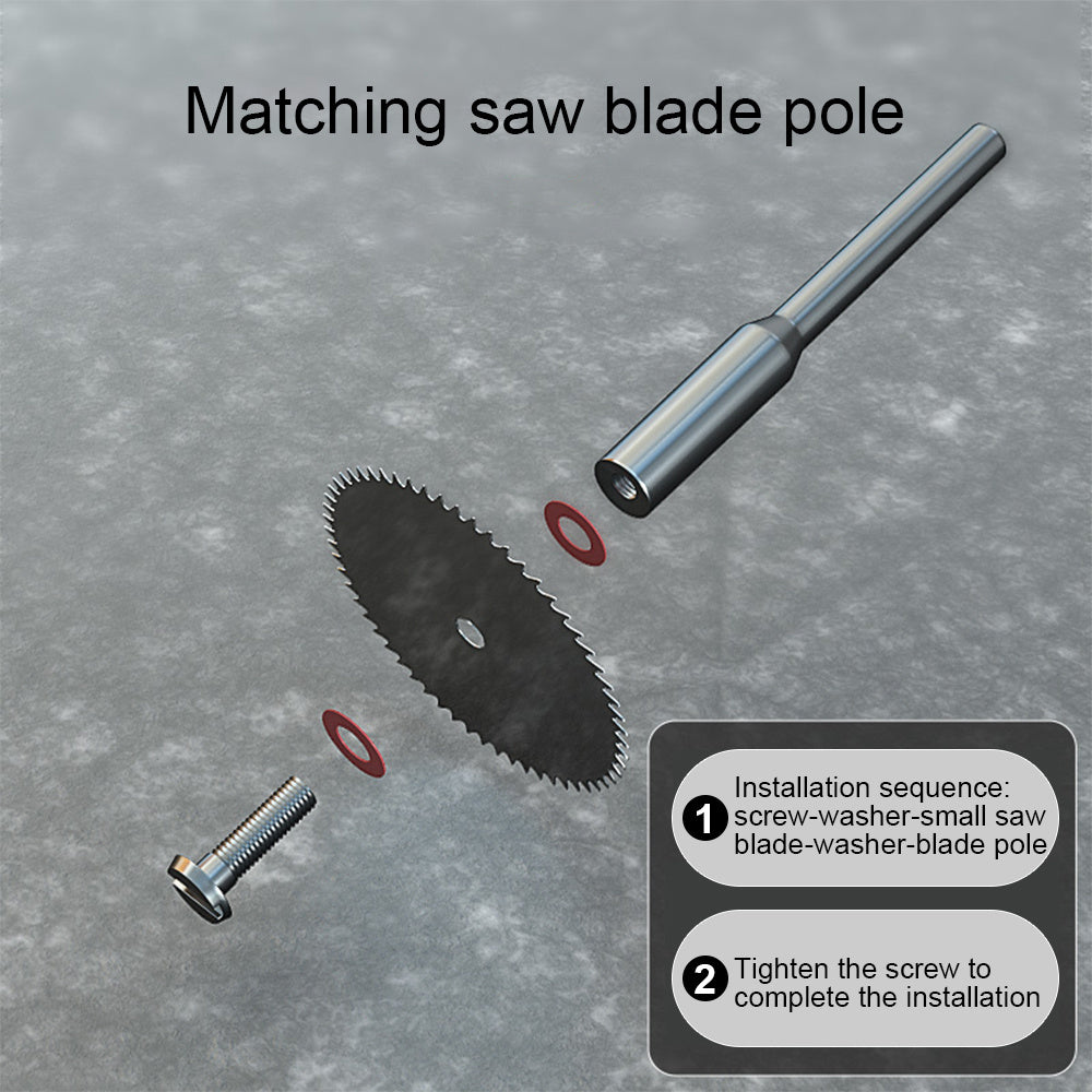 12 Saw Blade Set Configuration
