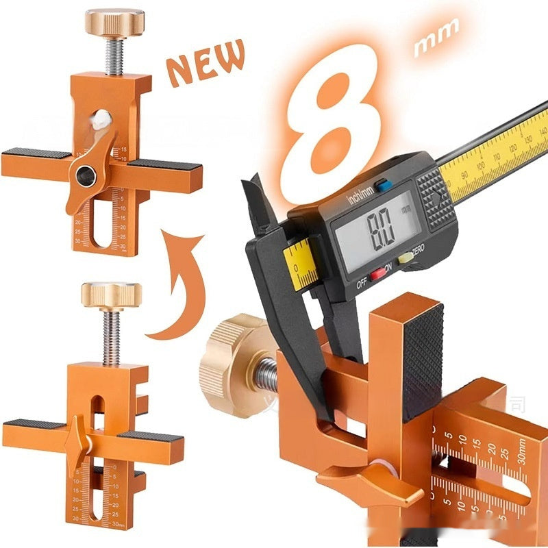Two-in-one Adjustable Cabinet Door Fixing Clips